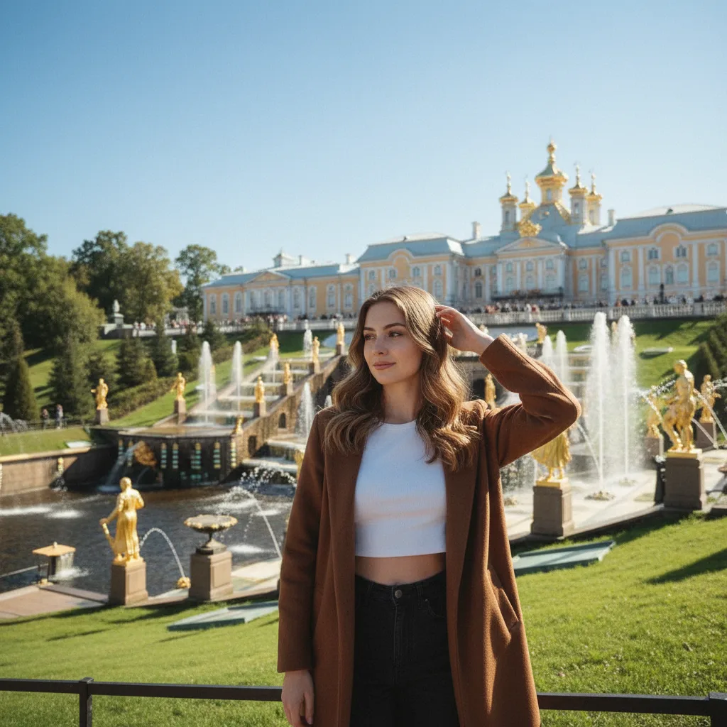 Петергоф в кадре