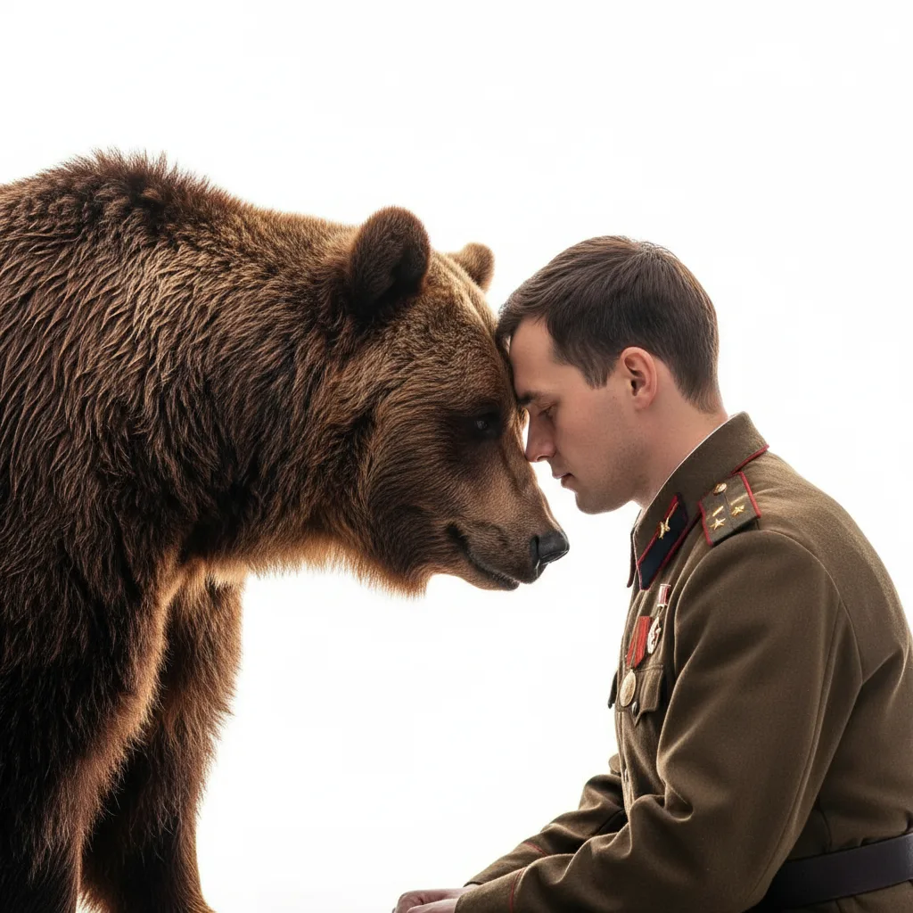 Портрет с медведем