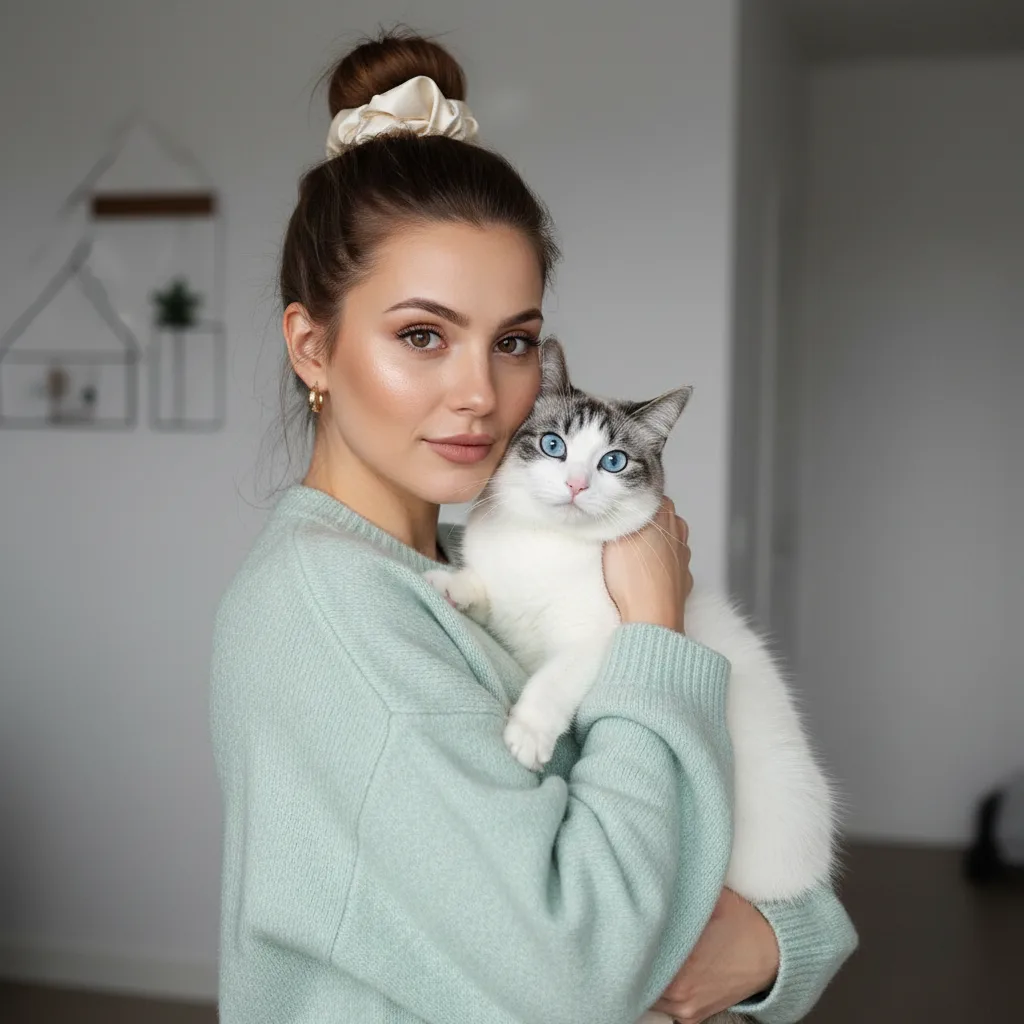Женщина с животным